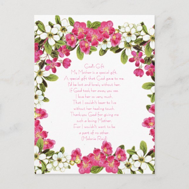 Mother´s Day Postcard (Front)