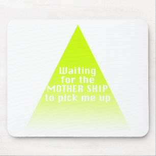 Mother Ship Mouse Pad