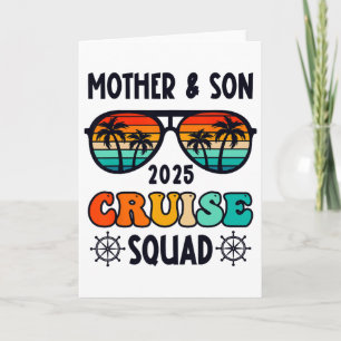 Mother Son Cruise 2025 Vacation Matching Family Tr Card