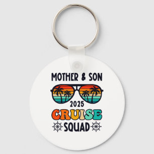 Mother Son Cruise 2025 Vacation Matching Family Tr Key Ring