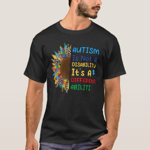 Mother Son Family Autistic Kids Autism Awareness M T-Shirt
