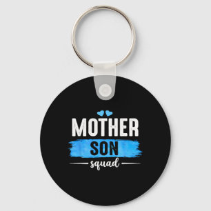 Mother Son Squad Gifts from Son Mothers Day mum Key Ring