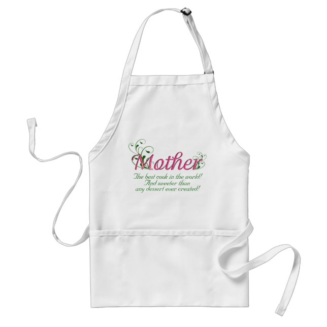 Mother - The best cook in the world Apron (Front)