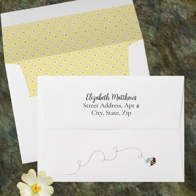 Mother-to-Bee Baby Shower Decorative Envelope (Creator Uploaded)