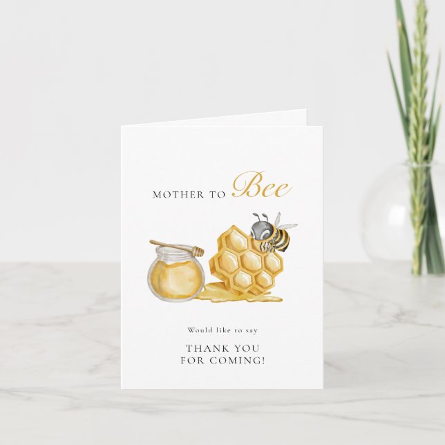 Mother to bee modern books for baby Enclosure Card (Front)