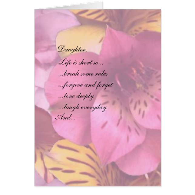 Mother to Daughter (Front)