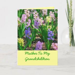 "Mother To My Grandchildren" Mother's Day Card