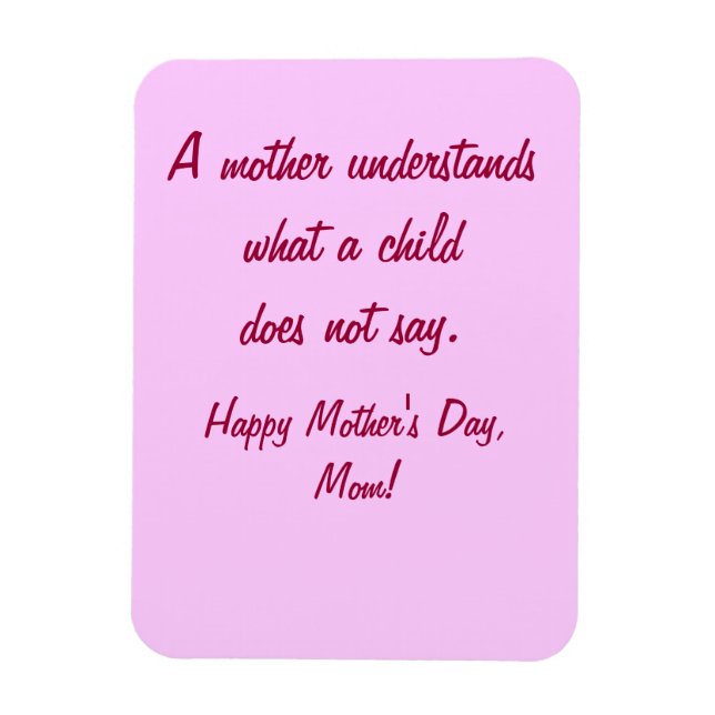 Mother Understands Magnet (Vertical)