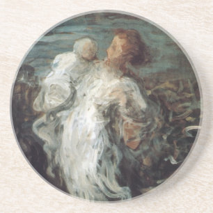 “Mother with Child” coaster
