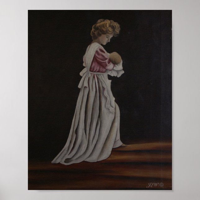 Mother with Child Poster (Front)