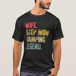 Mother Women   Wife Step Mum Blogging Legend T-Shirt