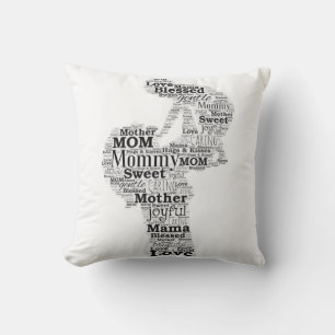 Mother Word Art Cushion