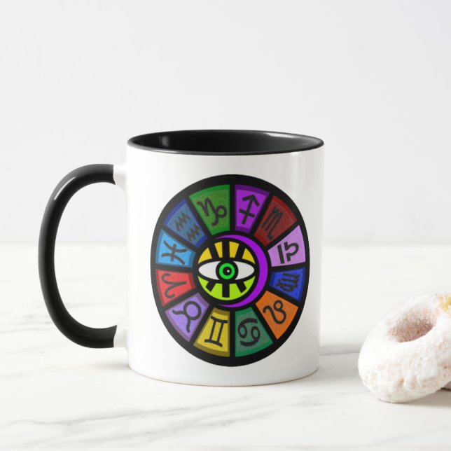 MOTHER ZODIAC'S UNIVERSE MUG (With Donut)