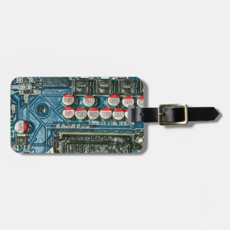 Motherboard Art.jpg Luggage Tag