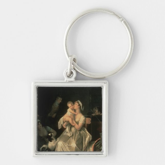 Motherhood, 1805 key ring (Front)