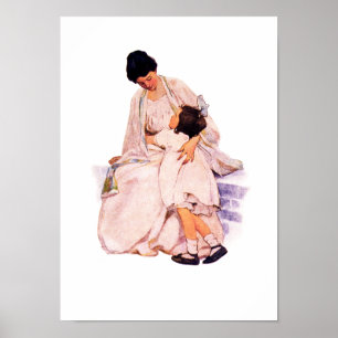 "Motherhood"  by Jessie Willcox Smith Poster