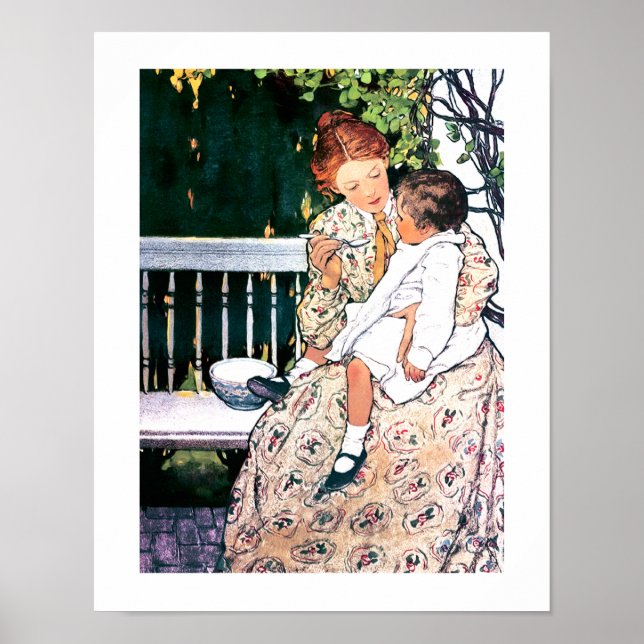 Motherhood by Jessie Willcox Smith Poster (Front)