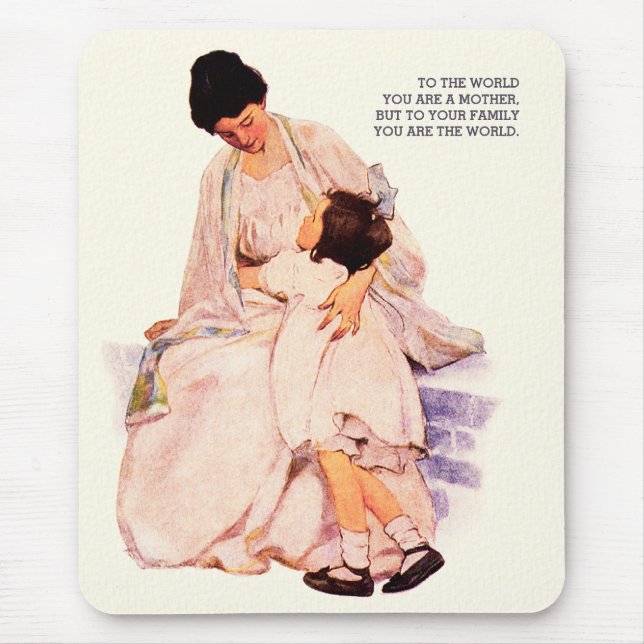 Motherhood. Mother's Day Gift  Mouse Pad (Front)