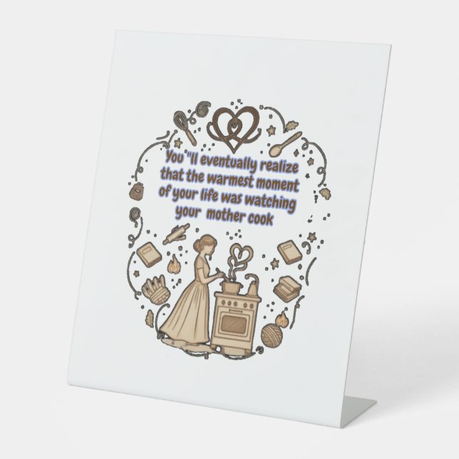 Motherhood Pedestal Sign (Front)
