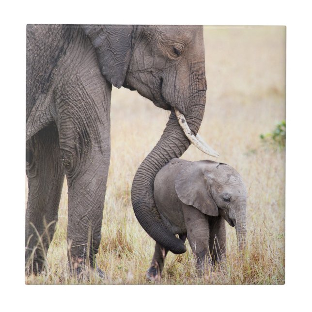 Motherly love ceramic tile (Front)