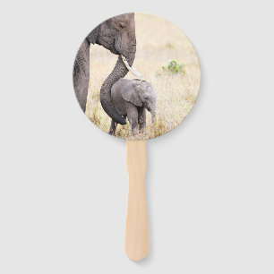 Motherly love hand fan