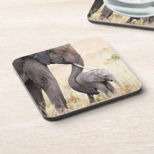 Motherly love photo coaster