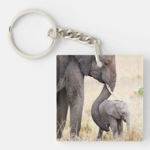 Motherly love photo key ring