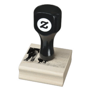 Motherly love rubber stamp