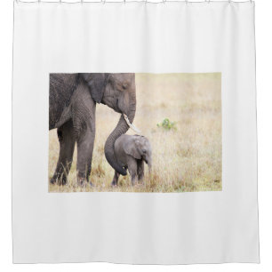 Motherly love shower curtain