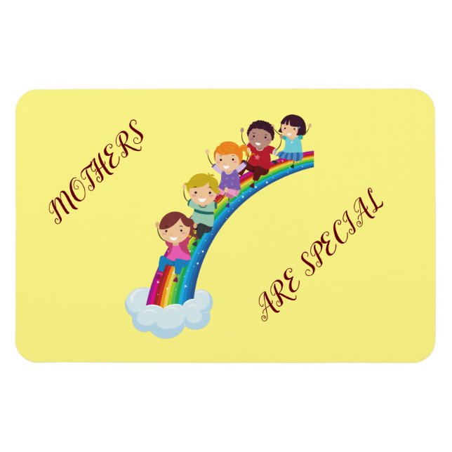 "Mothers are special" magnet! Magnet (Horizontal)
