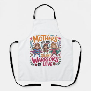 Mothers Are The Silent Warriors Of Love Apron