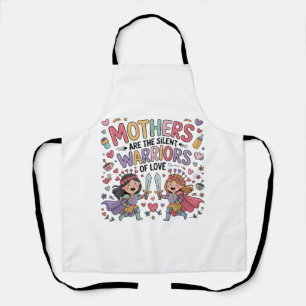 Mothers Are The Silent Warriors Of Love Apron