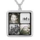 Mother's Children Photo Collage Necklace