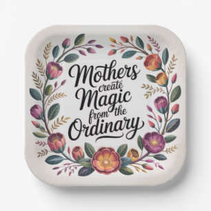 Mothers Create Magic From The Ordinary Paper Plate