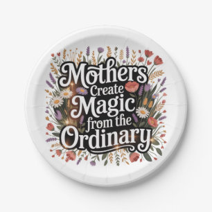 Mothers Create Magic From The Ordinary Paper Plate