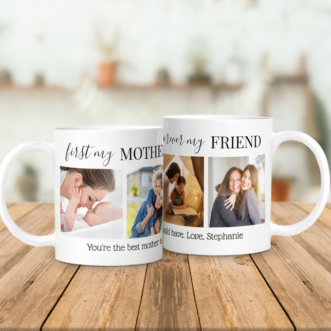 Mothers Day 4 Photo Collage Coffee Mug (Creator Uploaded)