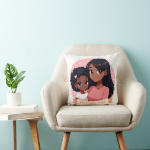 Mother's Day - A mother and her daughter Cushion