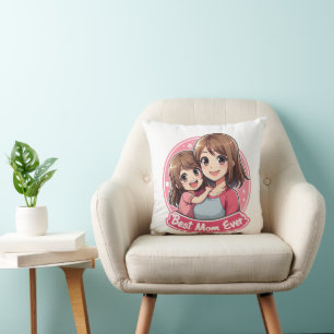 Mother's Day - A mother and her daughter Cushion