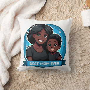 Mother's Day - A mother and her son Cushion