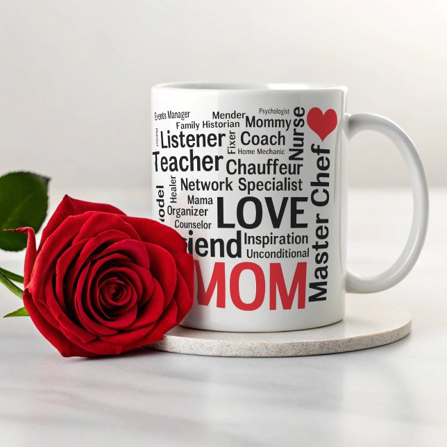 Mother's Day Amazing Multi-talented Super Mum Coffee Mug (Creator Uploaded)