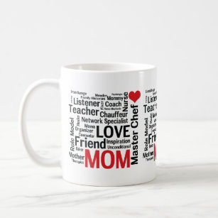 Mother's Day Amazing Multi-talented Super Mum Coffee Mug