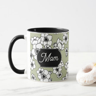 Mother's Day Anemone Floral Mug