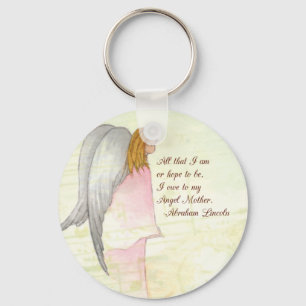 Mother's Day Angel Religious Key Ring