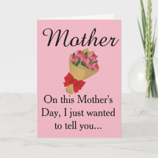 Mother's Day Antinatalist Card