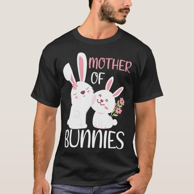 mothers day apparel amazing easter rabbits rabbit  T-Shirt (Front)