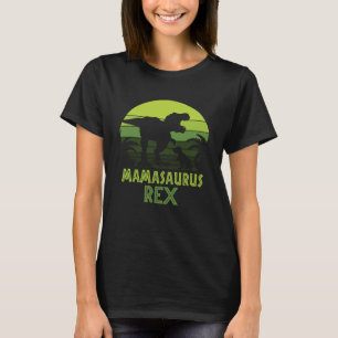 mothers day apparel greatest best dino mum mamasau T-Shirt