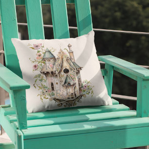 Mother's Day Beautiful Victorian Style Birdhouse Cushion