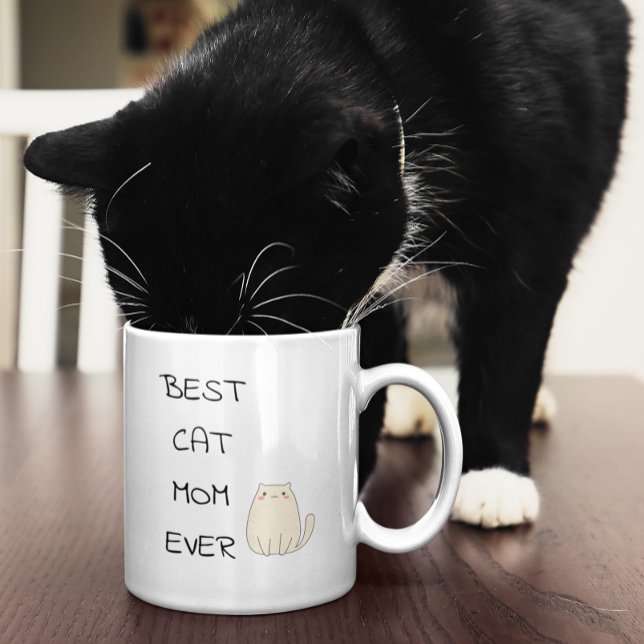 Mother's Day Best Cat Mum Ever Coffee Mug (Creator Uploaded)