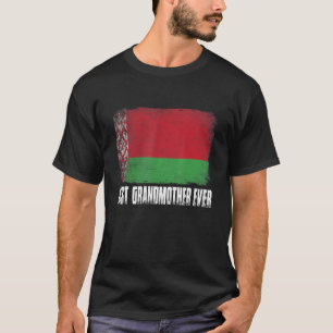 Mother's Day Best Grandmother Ever Distressed Bela T-Shirt