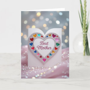 Mother's day,Best Mum, Best mother, Happy Mother's Holiday Card